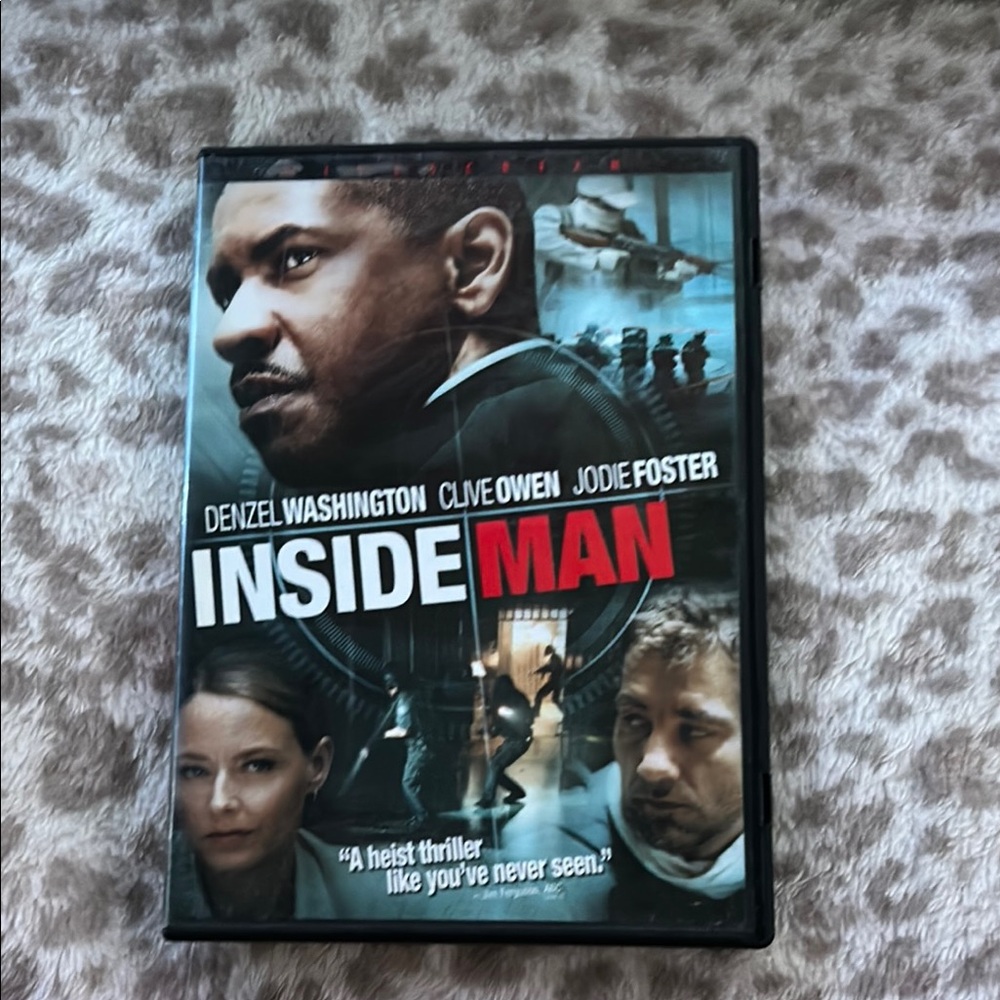 ☑️Inside Man DVD - Picture 1 of 4